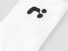 Name It strømper hvid med logo 5-pak